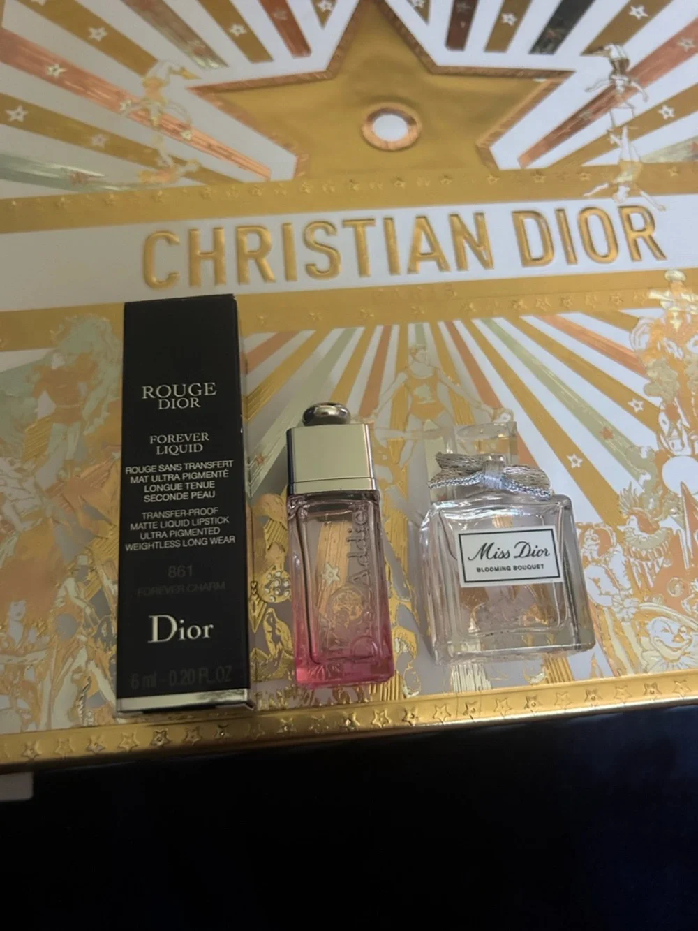 Dior Limited Edition 2025 Holiday Gift Set with Additional items included